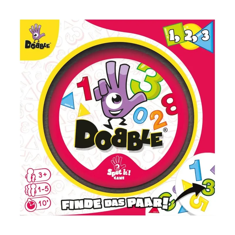 Dobble 1, 2, 3 – Reaktionsspiel für Kinder