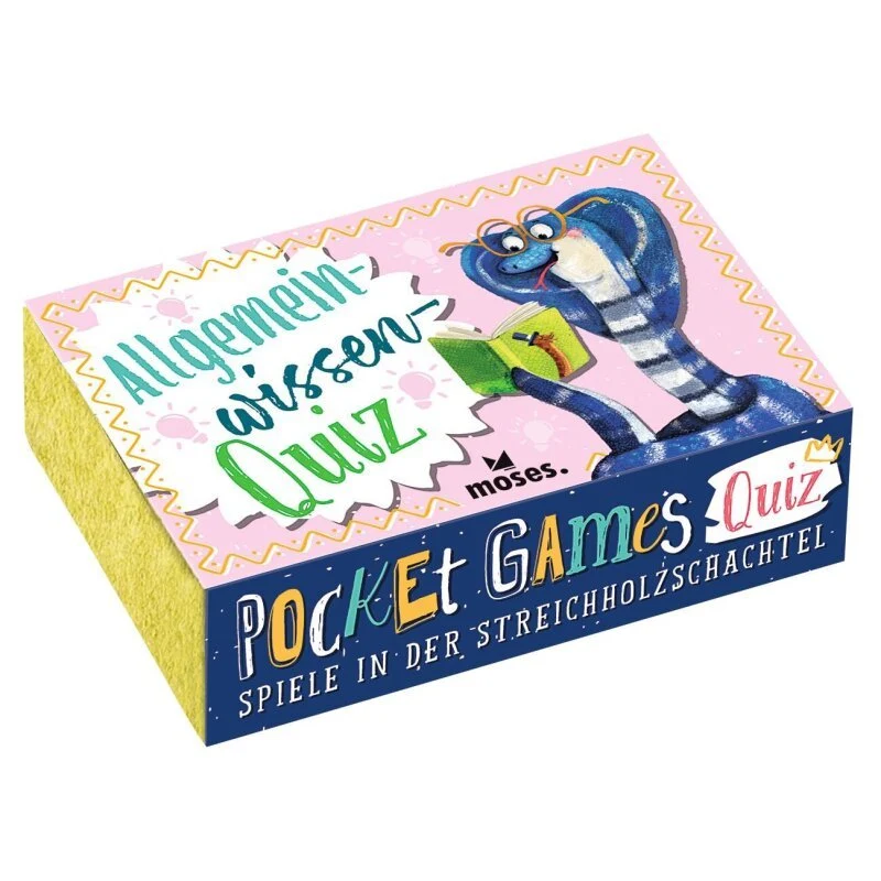 Pocket Games Quiz, Spiele in der Streichholzschachtel