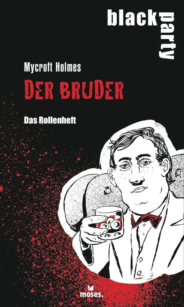 Kartenspiel - Black Party: Ruhe in Frieden Sherlock