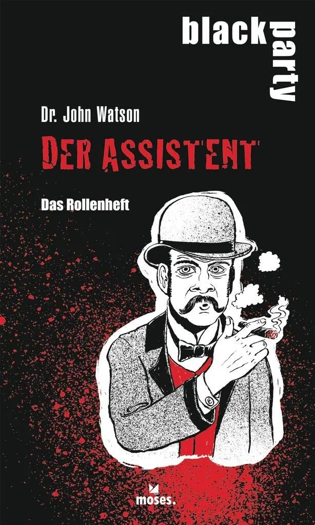 Kartenspiel - Black Party: Ruhe in Frieden Sherlock