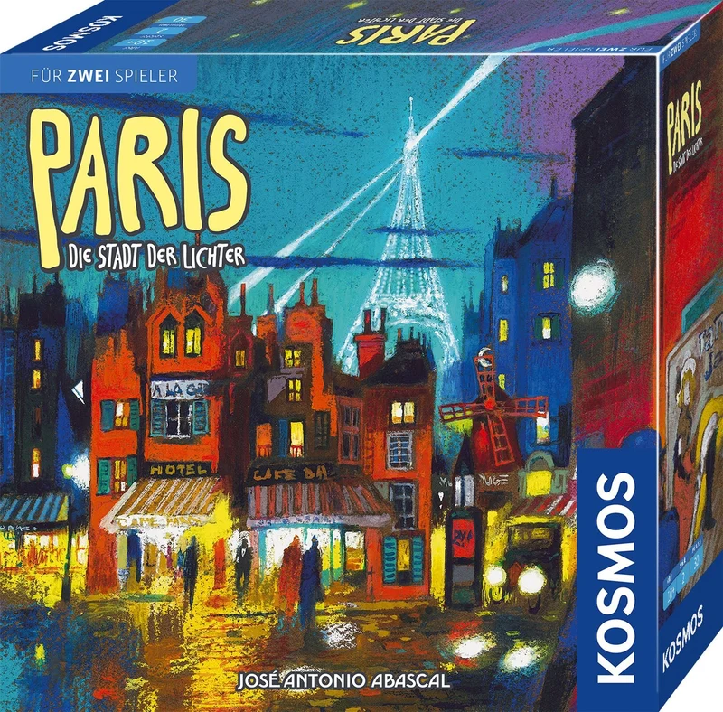 Paris- Die Stadt der Lichter - Taktikspiel für 2