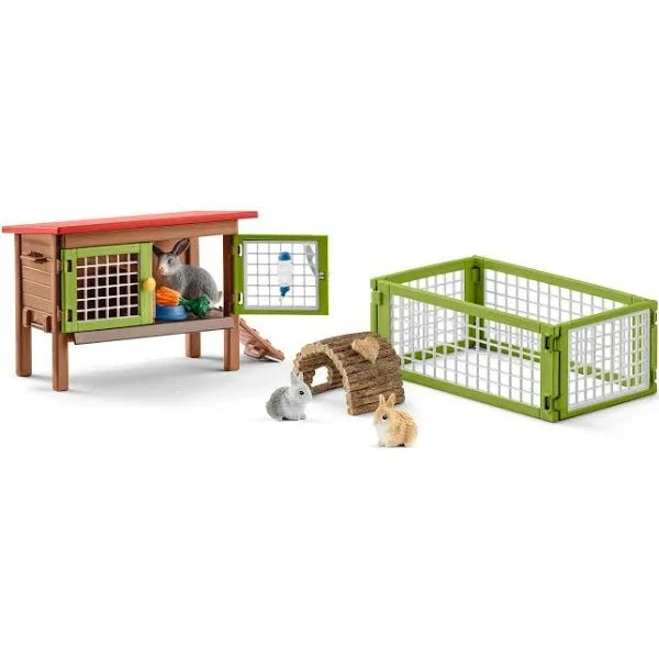 Kaninchenstall – Schleich Farm World Spielset