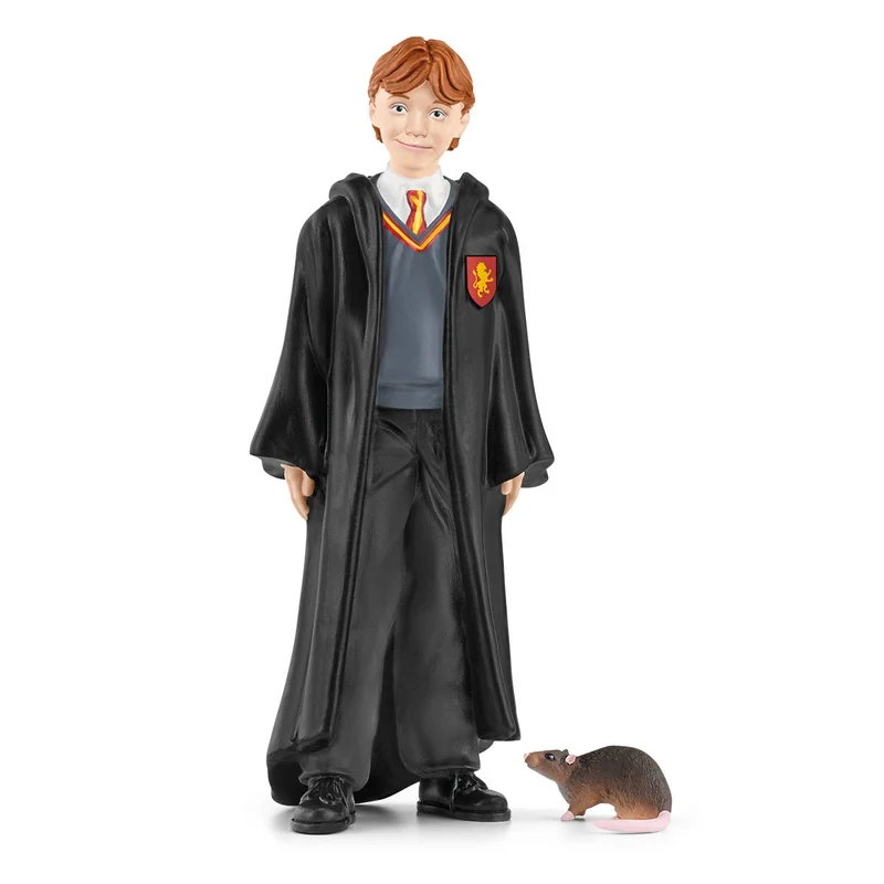 Spielfigur Ron Weasley mit Krätze – Schleich Harry Potter