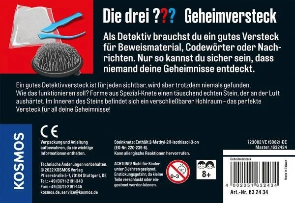 KOSMOS - Die Drei ???: Geheimversteck Detektiv-Set