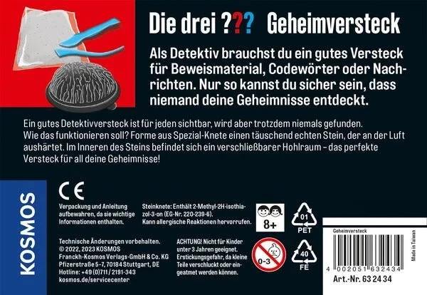 KOSMOS - Die Drei ???: Geheimversteck Detektiv-Set