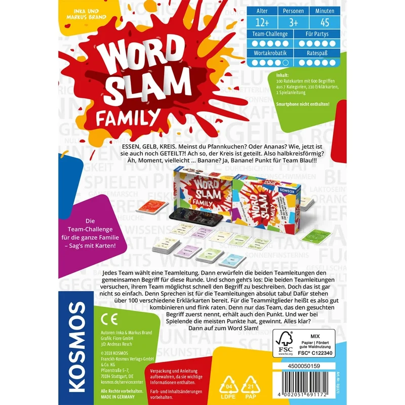 Spiel - Word Slam Family