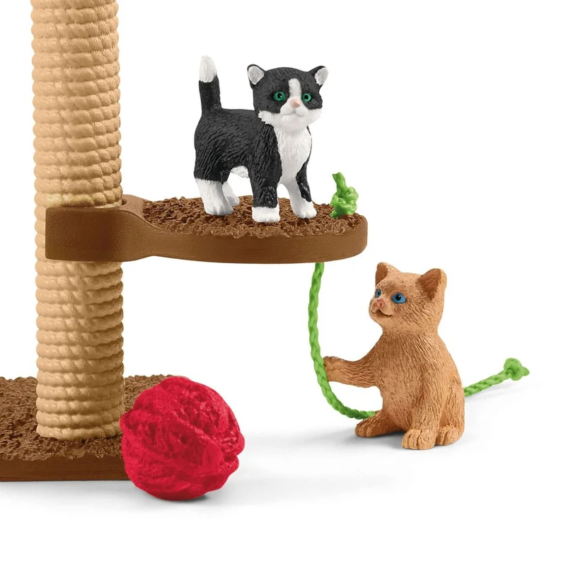 Spielspaß für niedliche Katzen – Schleich Farm World Set mit drei Kätzchen