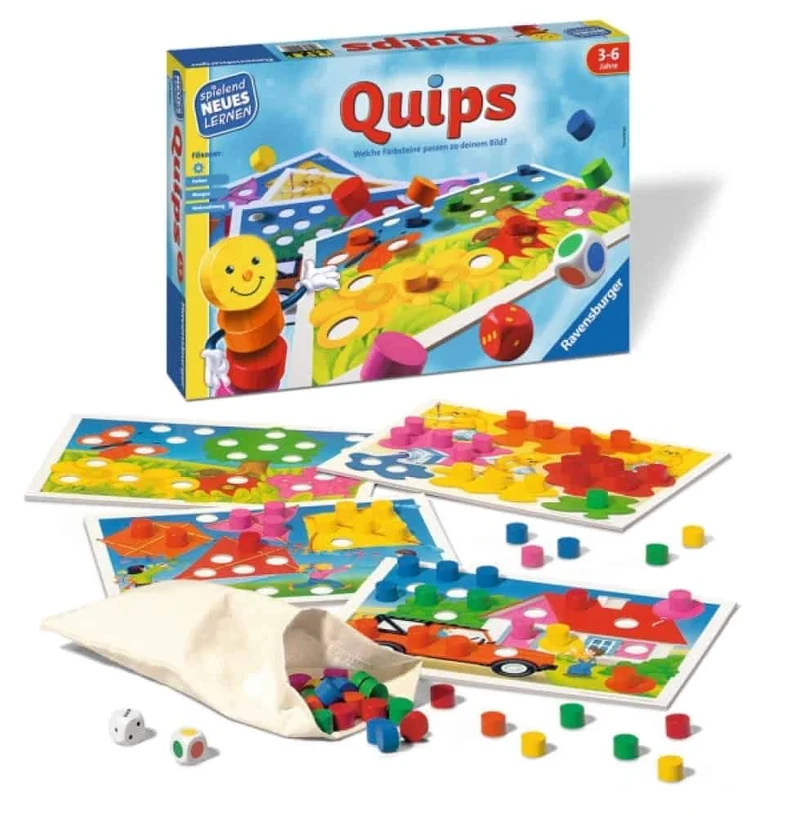 Quips – Ravensburger Lern- und Farbzuordnungsspiel