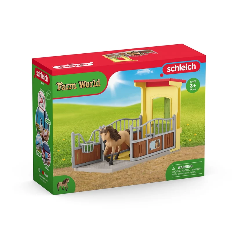 Ponybox mit Islandpferd - Schleich Farm World