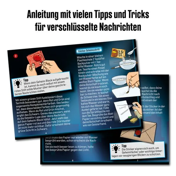Die drei ???, Geheime Botschaften, Detektiv-Set
