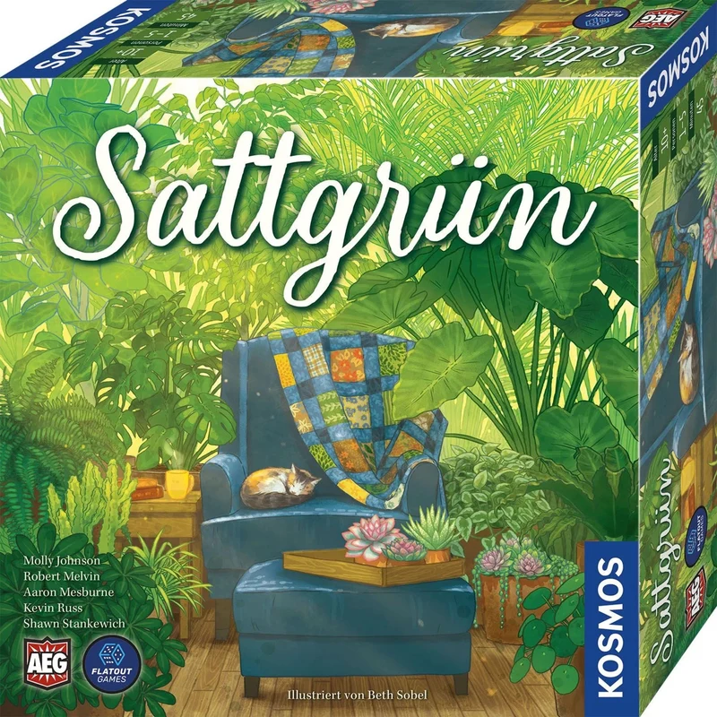 Strategiespiel - Sattgrün