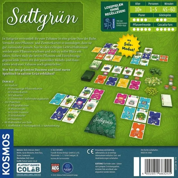 Strategiespiel - Sattgrün