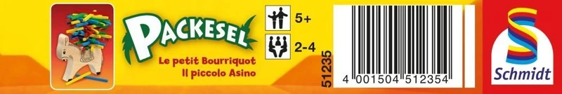 Packesel, Reisespiel in der Metalldose