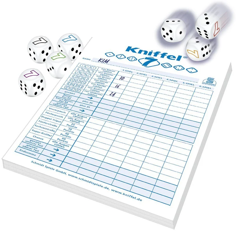 Kniffel 7, Würfelspiel