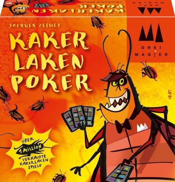 Drei Magier: Kakerlaken-Poker, Kartenspiel