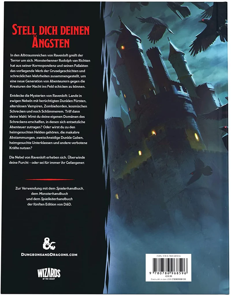 D&D Van Richtens Ratgeber zu Ravenloft - DE
