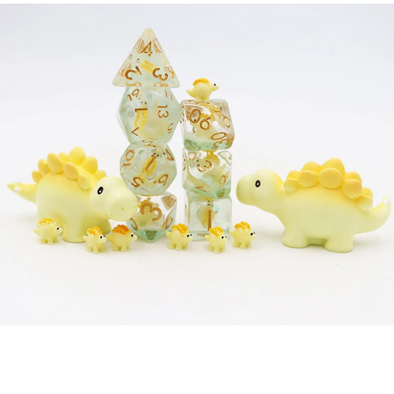 Yellow Stegosaurus