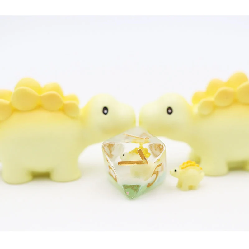 Yellow Stegosaurus