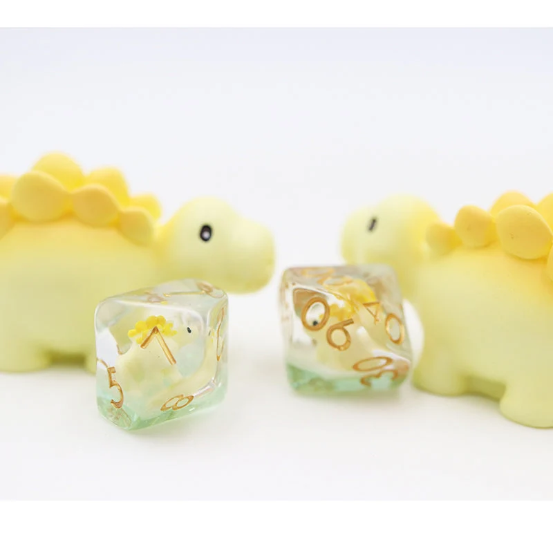 Yellow Stegosaurus
