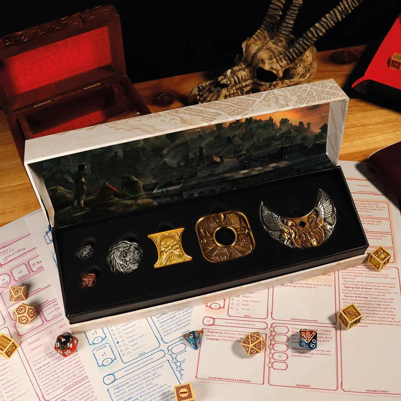 D&D Sammelmünzen 6er Pack