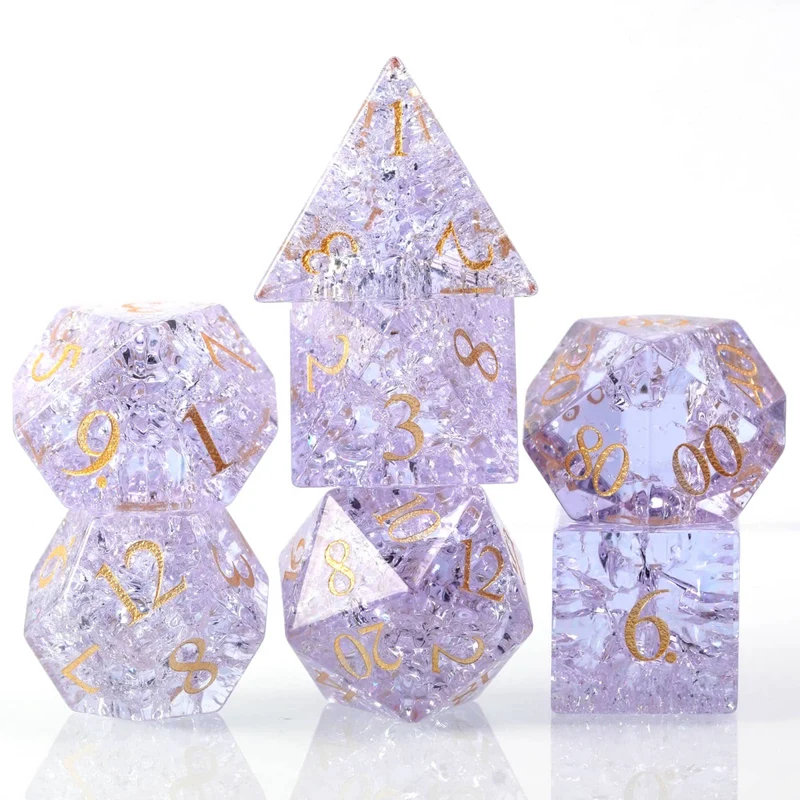 Glaswürfel Critcrack lilac