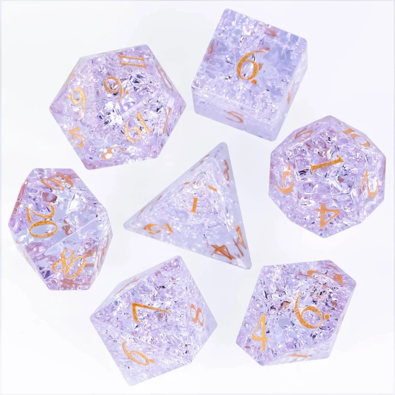 Glaswürfel Critcrack lilac