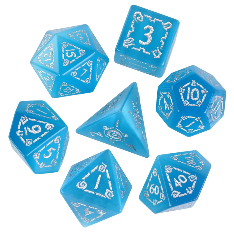 Katzenauge aquamarine