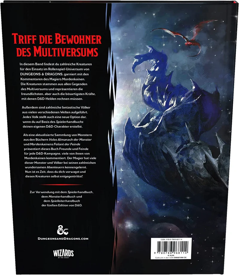 D&D Mordenkainen präsentiert - Monster des Multiversums - DE