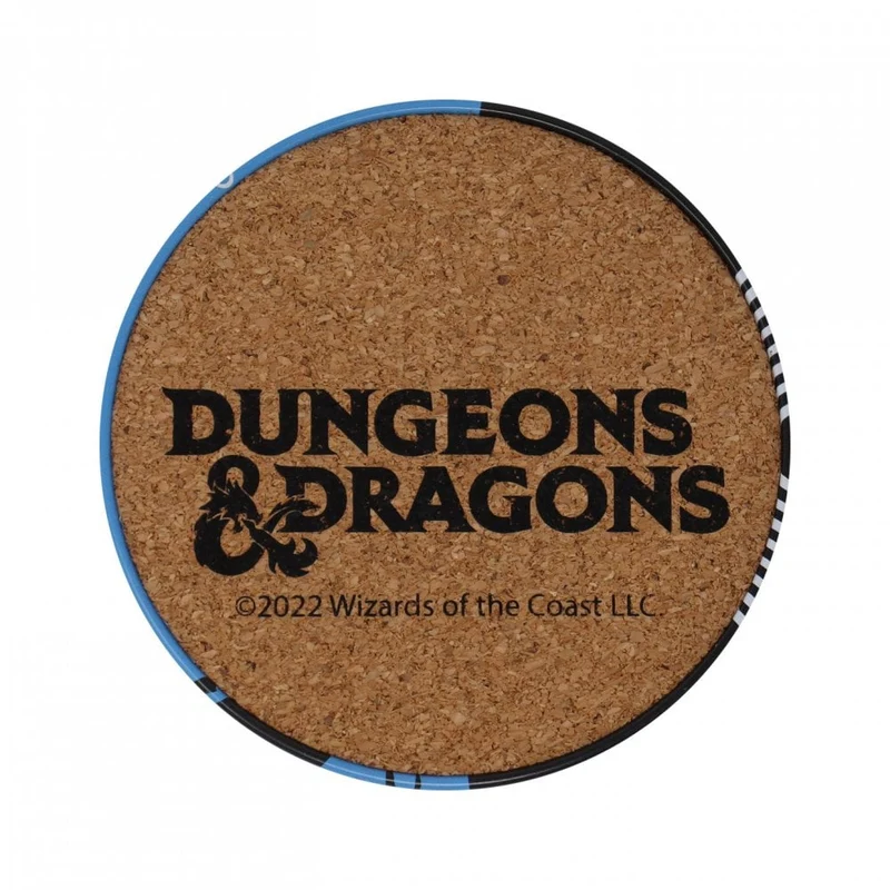 D&D Untersetzer Metall & Kork