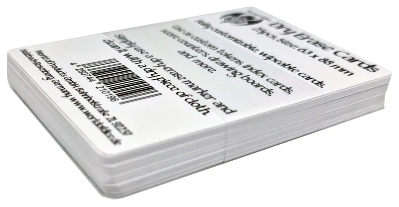 Dry Erase Blank Tokens