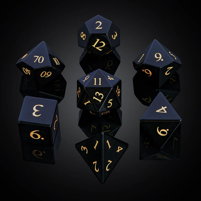Obsidian glossy