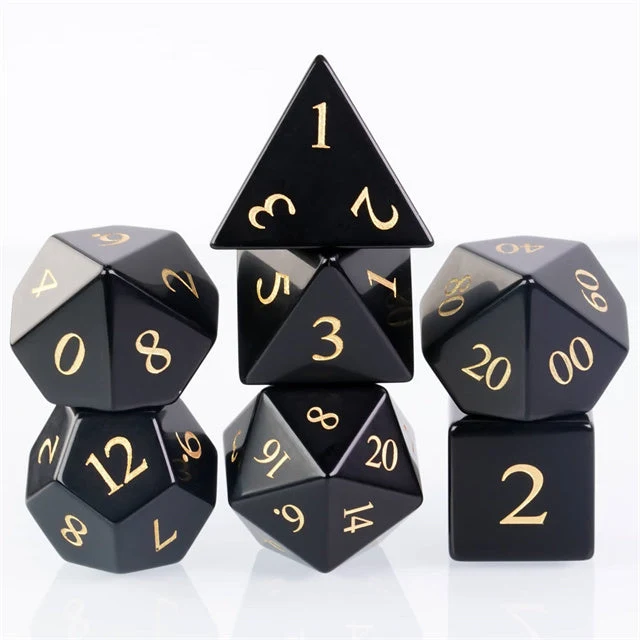 Obsidian glossy