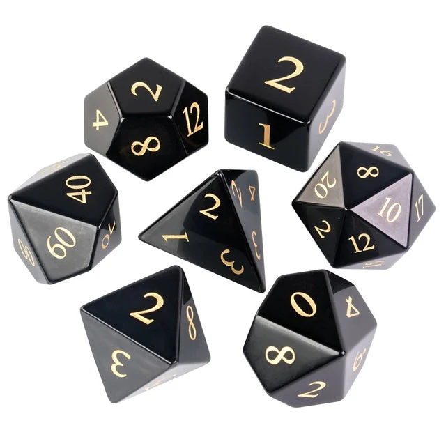 Obsidian glossy