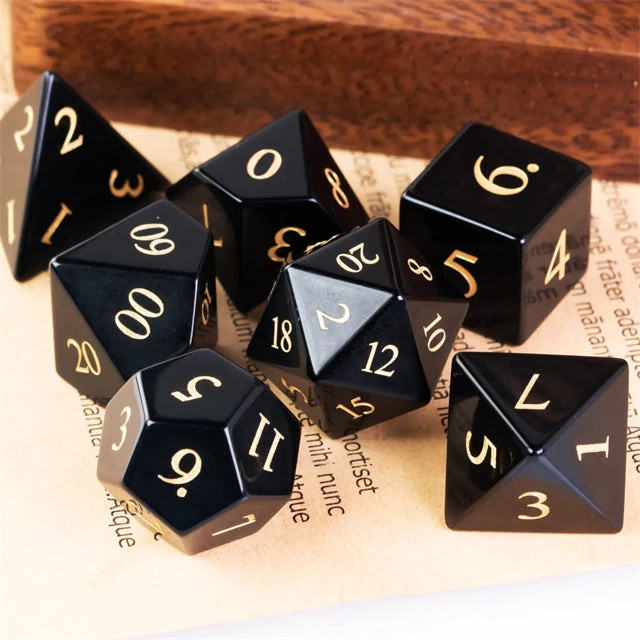 Obsidian glossy