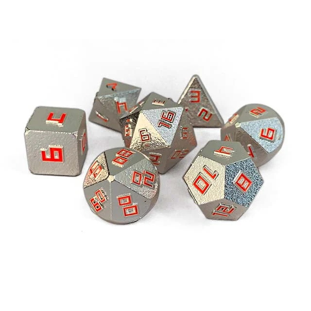 Sci-Fi silver/red
