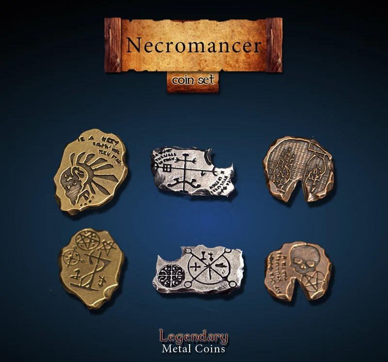 Necromancer Coin Set (24 Stück)