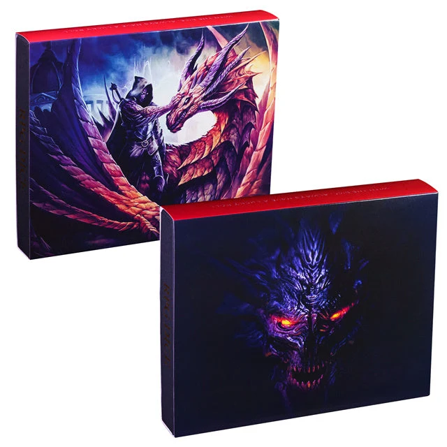 Drachenreiter / Dämon Etui (5x7 Würfel)