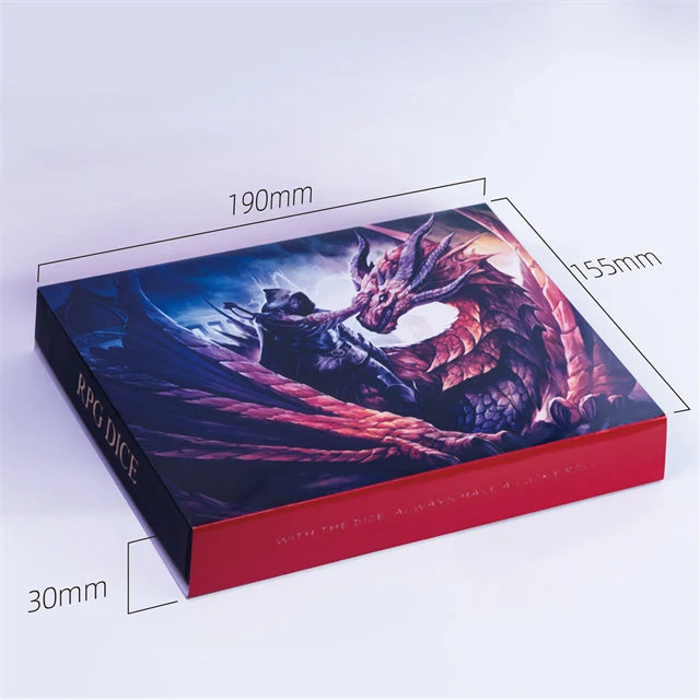 Drachenreiter / Dämon Etui (5x7 Würfel)