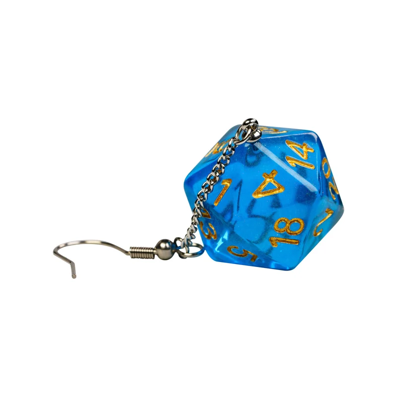 D20 / D6 Ohrringe verschiedene Farben und Formen