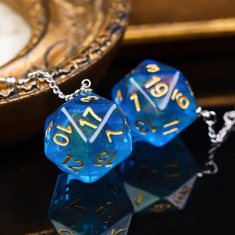 D20 / D6 Ohrringe verschiedene Farben und Formen