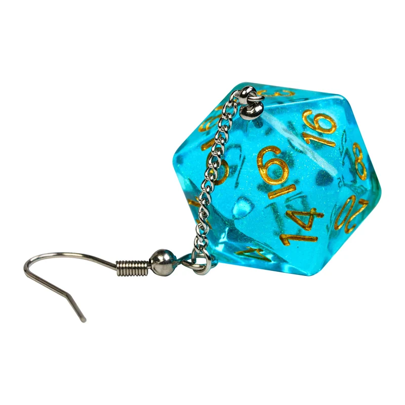 D20 / D6 Ohrringe verschiedene Farben und Formen