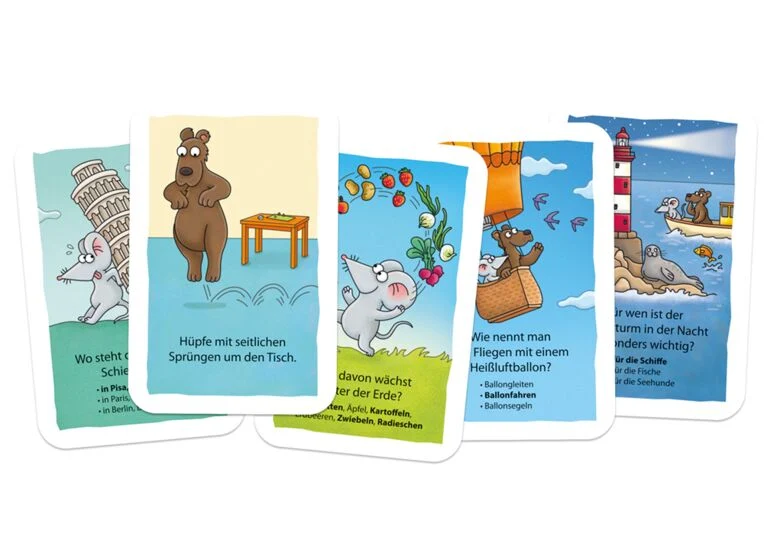 Mauseschlau & Bärenstark: Wissen, Lachen, Sachen Machen, Kinderspiel