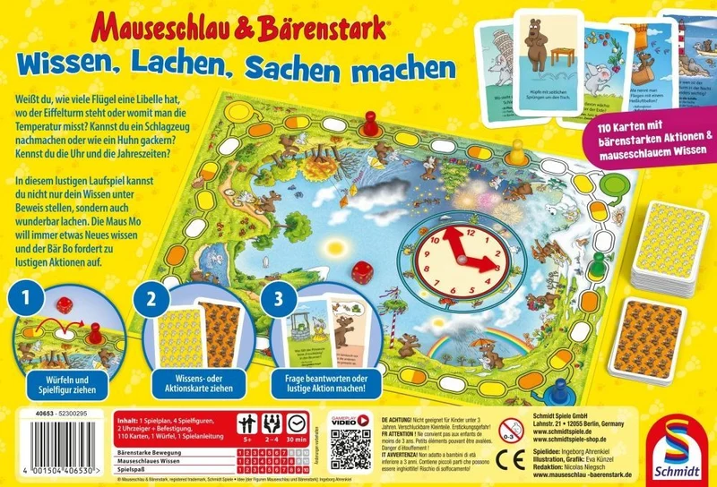 Mauseschlau & Bärenstark: Wissen, Lachen, Sachen Machen, Kinderspiel