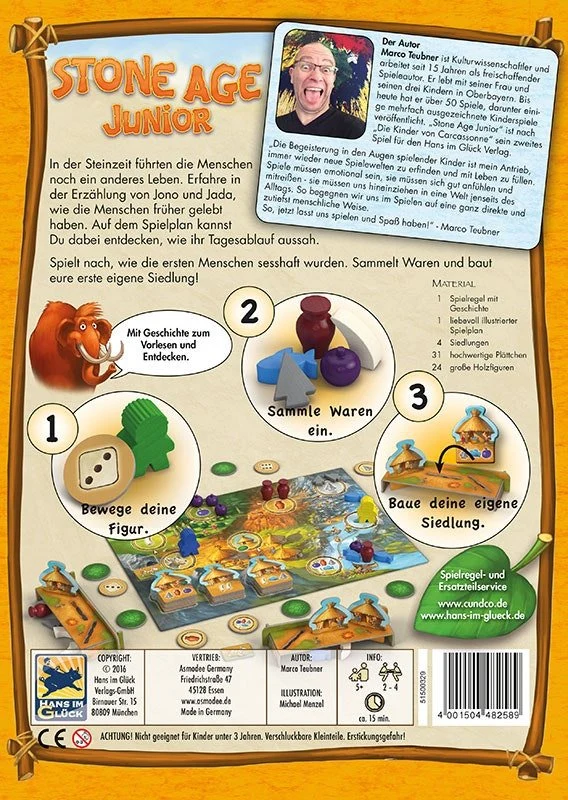 Kinderspiel Stone Age Junior ab 5 Jahren – Asmodee