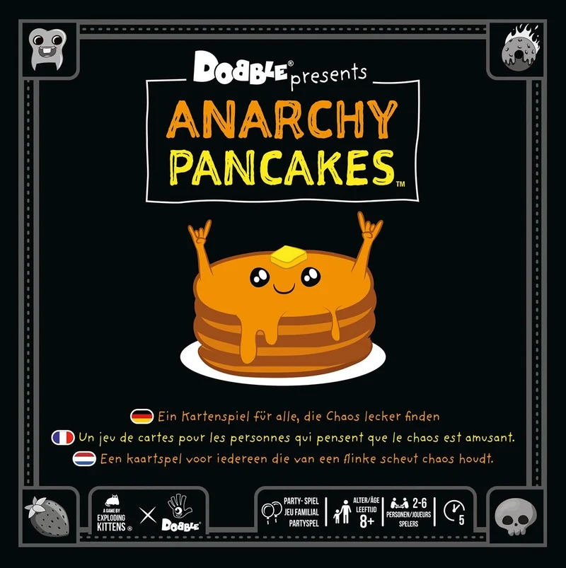 Anarchy Pancakes Partyspiel ab 8 Jahren – Dobble