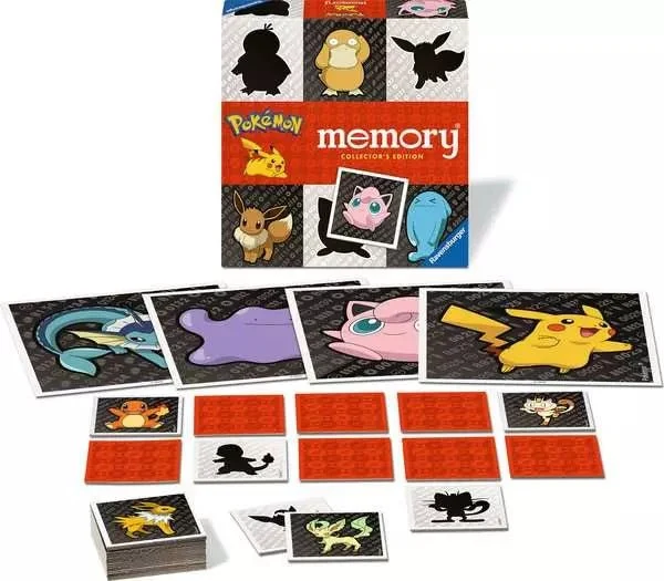 Memory Pokémon Collector's Edition – Silhouetten & Farbmotive im Set