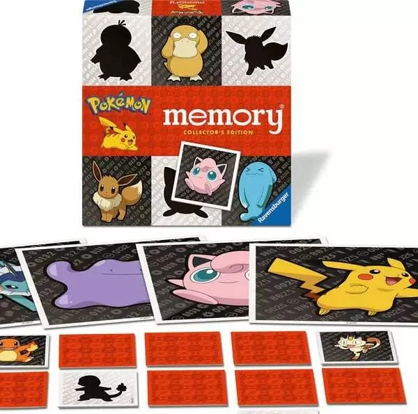 Memory Pokémon Collector's Edition – Silhouetten & Farbmotive im Set
