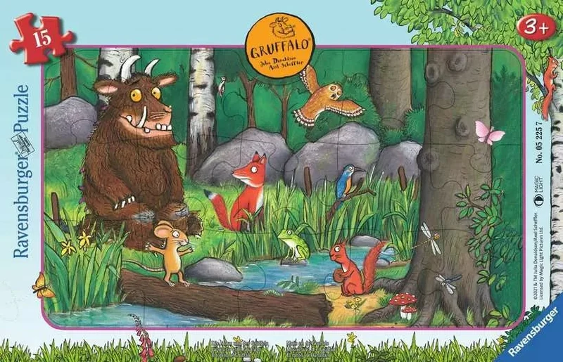 Die Maus und der Grüffelo – Ravensburger Rahmenpuzzle 15 Teile
