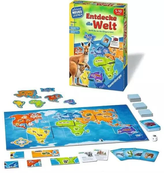 Entdecke die Welt – Ravensburger Legespiel