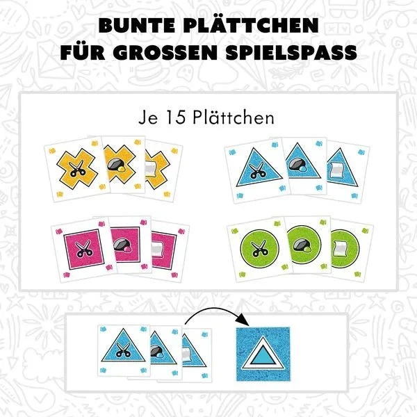 LINX – Taktikspiel mit Schere Stein Papier